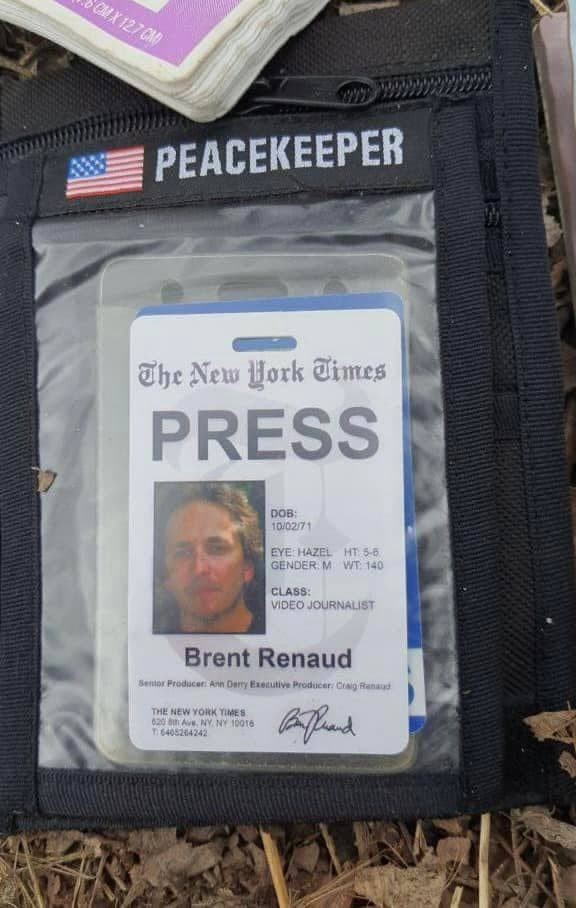 ABD’li gazeteci Rus saldırısında öldü
