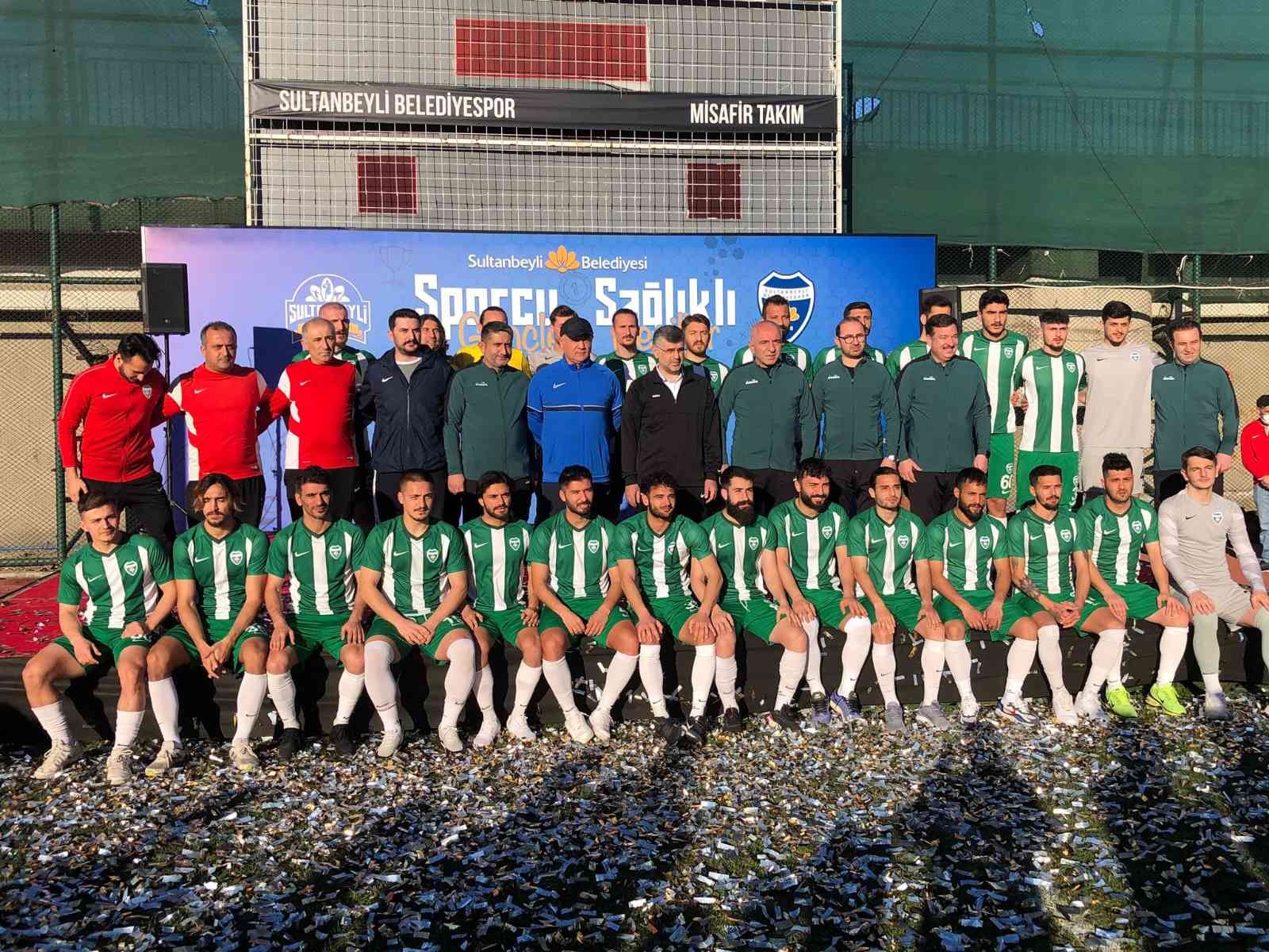Başkan Hüseyin Keskin Sultanbeyli’de Sporcu Gençlerle Buluştu