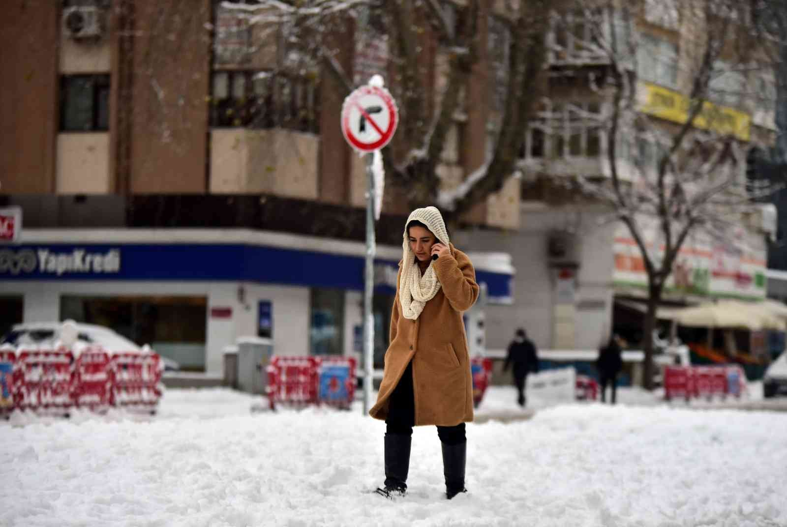 Fotoğraflarla İstanbul’da Kar Manzaraları