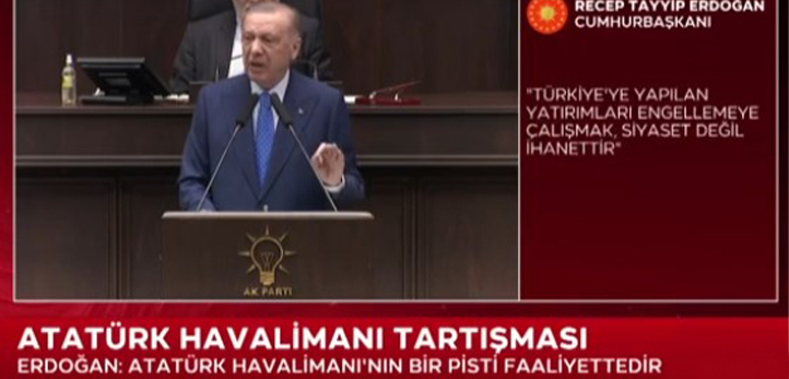 Son dakika! Cumhurbaşkanı Erdoğan: 29 Mayıs'ta İstanbul'un fethini Atatürk Havalimanı'nda kutlayacağız